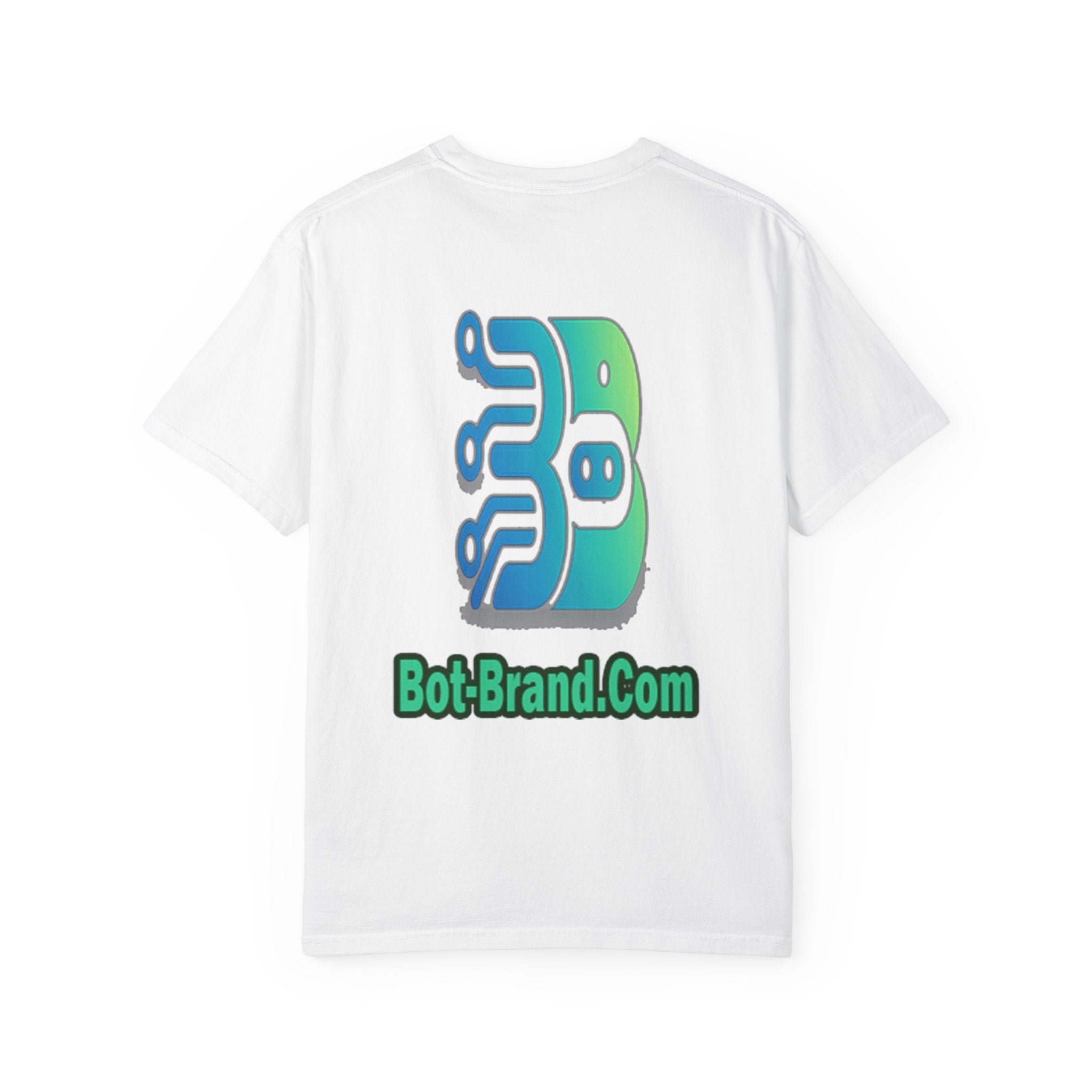 Bot-Brand Double B Logo T-Shirt — AI Bot Graphic