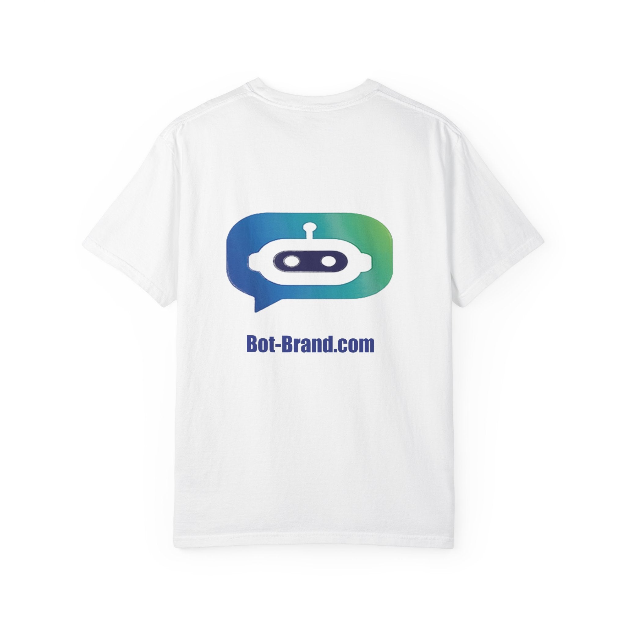 Bot-Brand Logo T-Shirt — Garment-Dyed Bot Head Tee